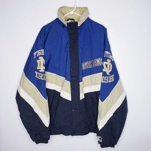Vintage Notre Dame Fighting Irish Starter Jacket